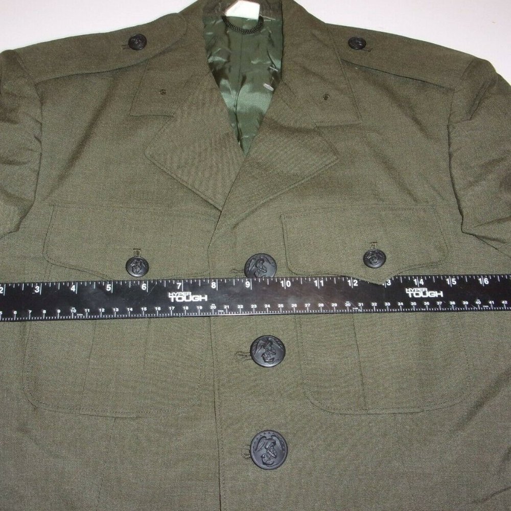 Vietnam Era Usmc Marine Corp Service Alpha Coat Green… Gem